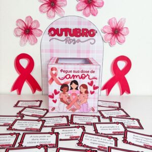 Caixa Motivacional - Outubro Rosa