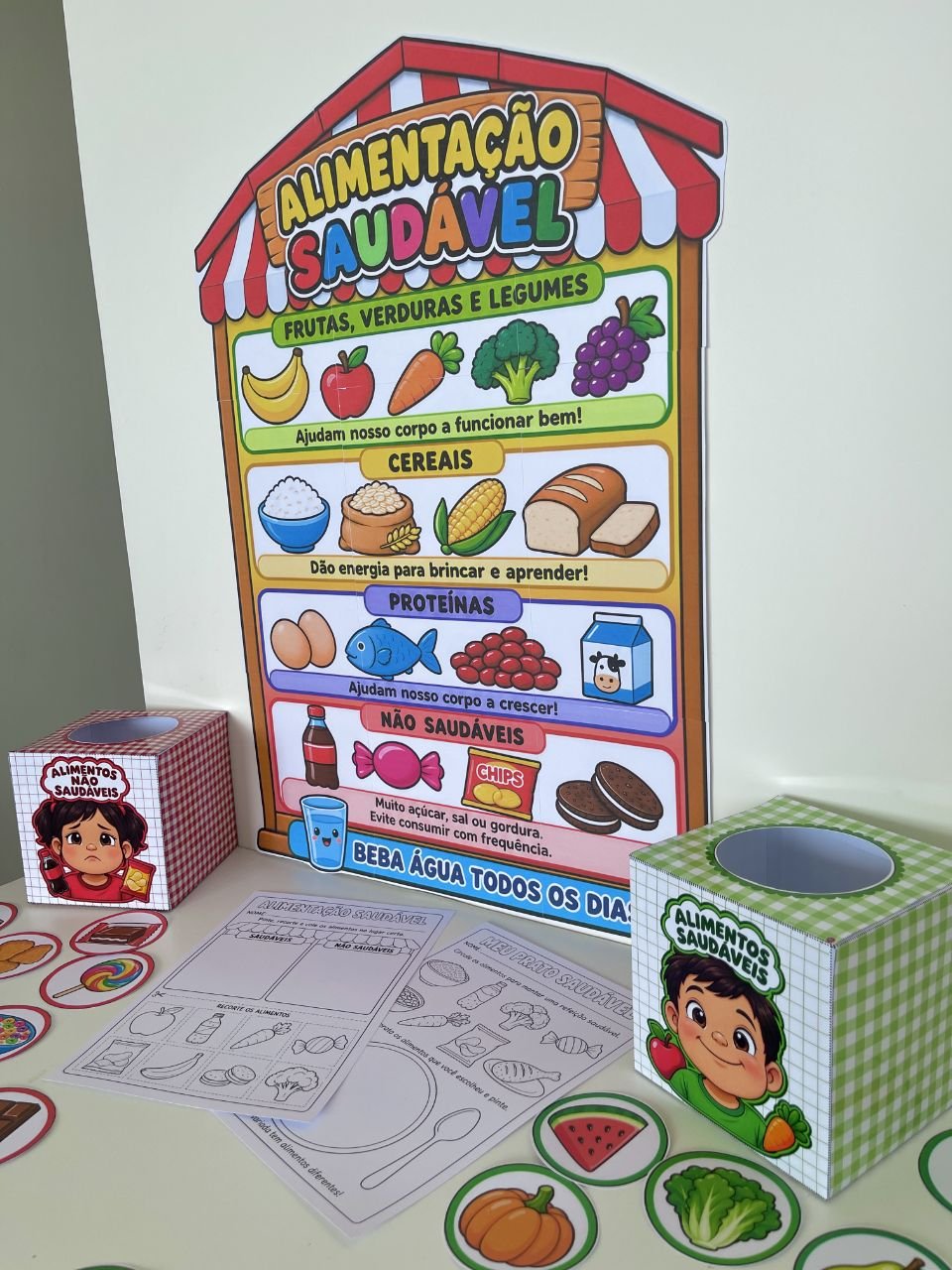 Kit Alimentação Saudável 🥗🍳🥝