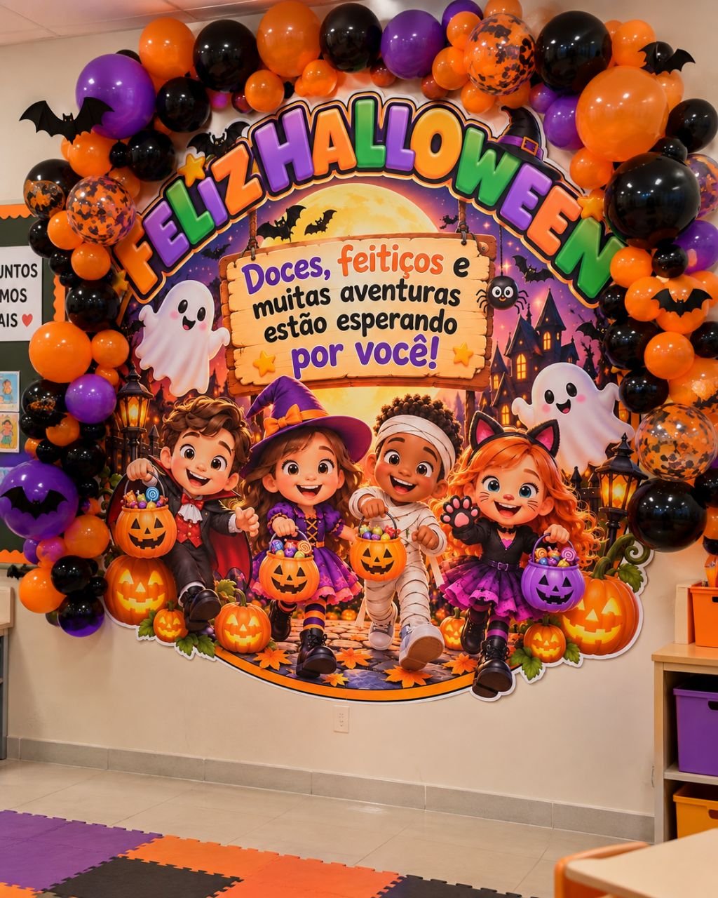 🎃 PAINEL HALLOWEEN - Imagem 2
