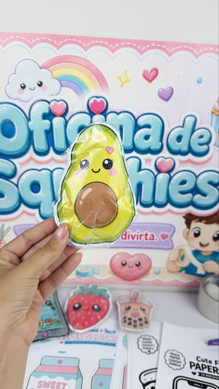 🎨✨ OFICINA DE SQUISHIES ✨🎨 - Imagem 8