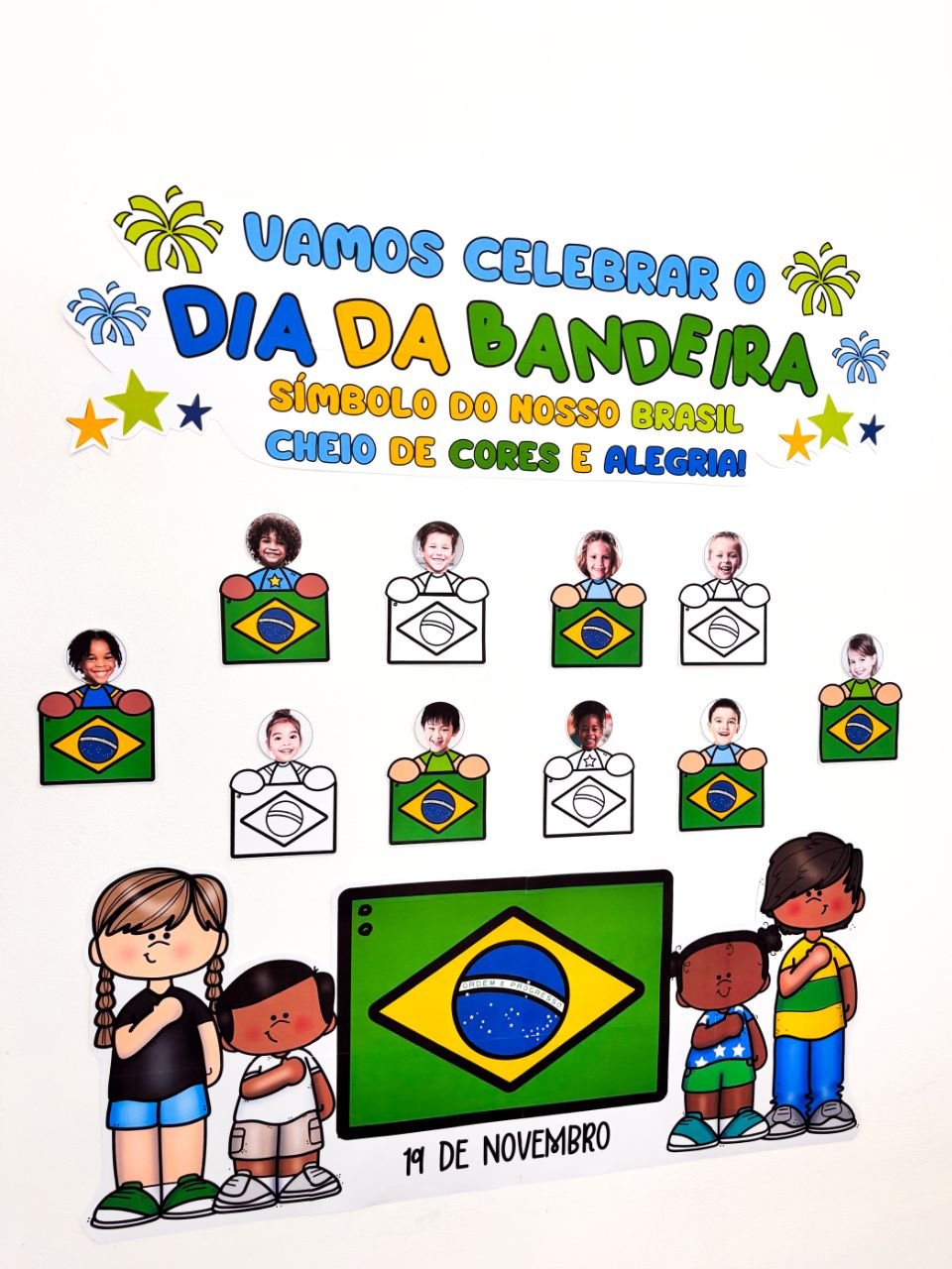 Painel Interativo dia da Bandeira - Com foto - Imagem 2