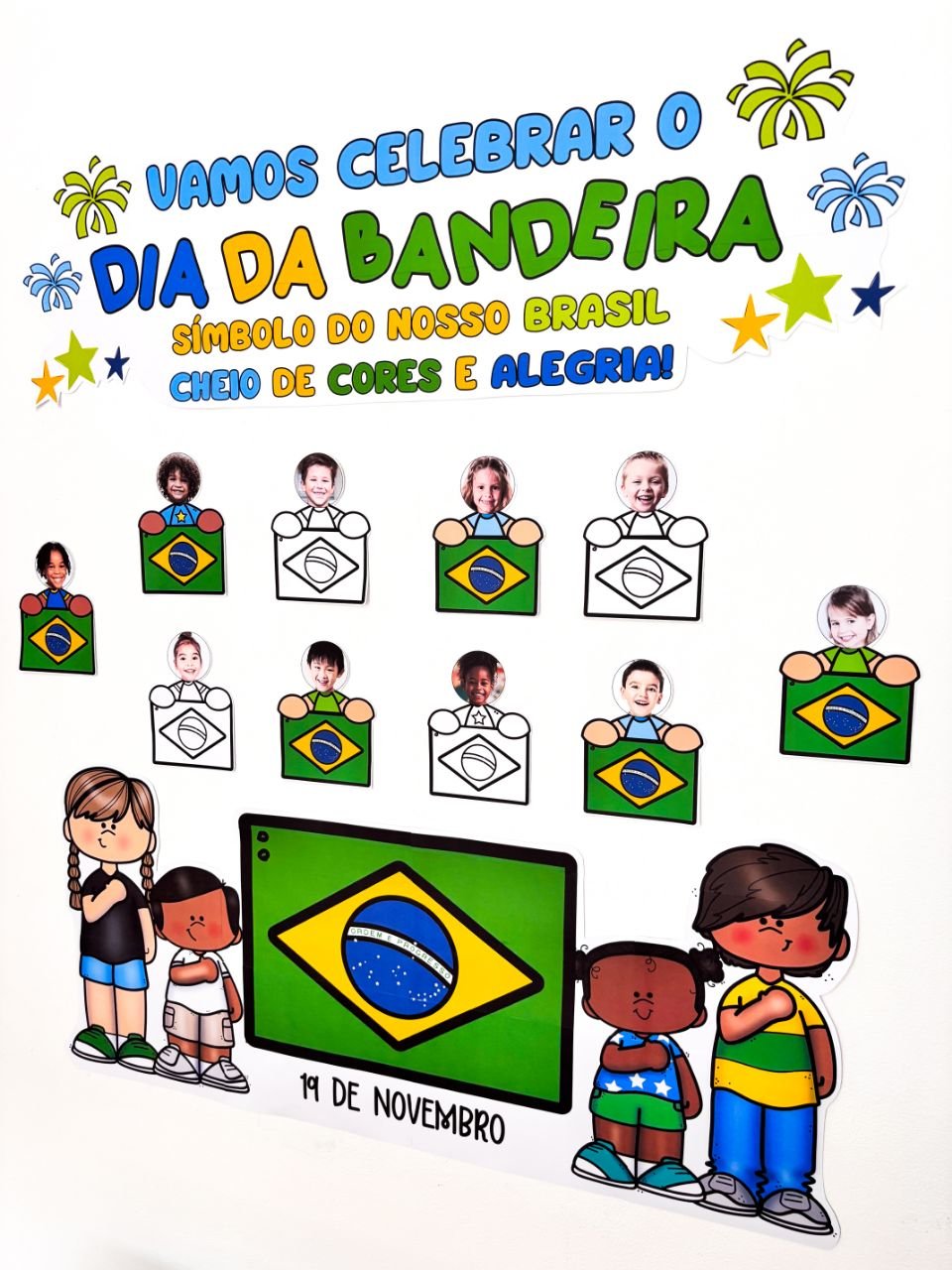 Painel Interativo dia da Bandeira - Com foto - Imagem 3