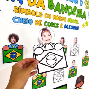 Painel Interativo dia da Bandeira - Com foto