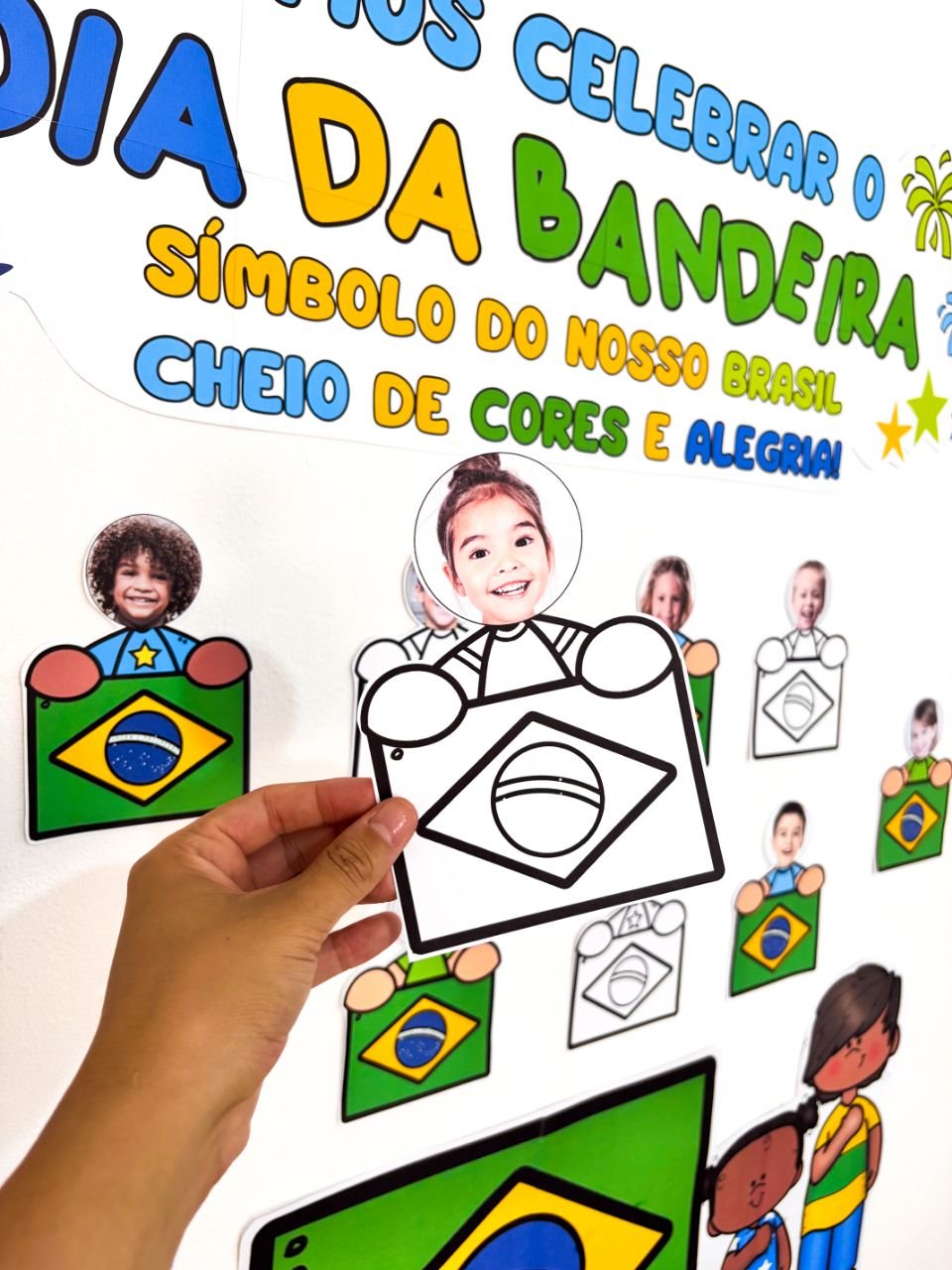 Painel Interativo dia da Bandeira - Com foto