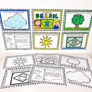 Livrinho As Cores do Brasil - Artes