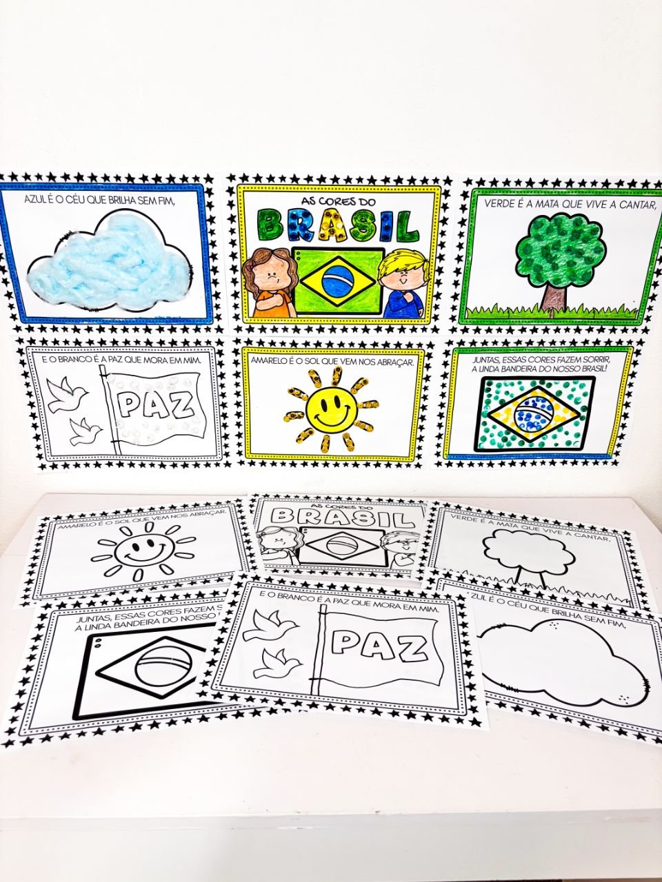 Livrinho As Cores do Brasil - Artes