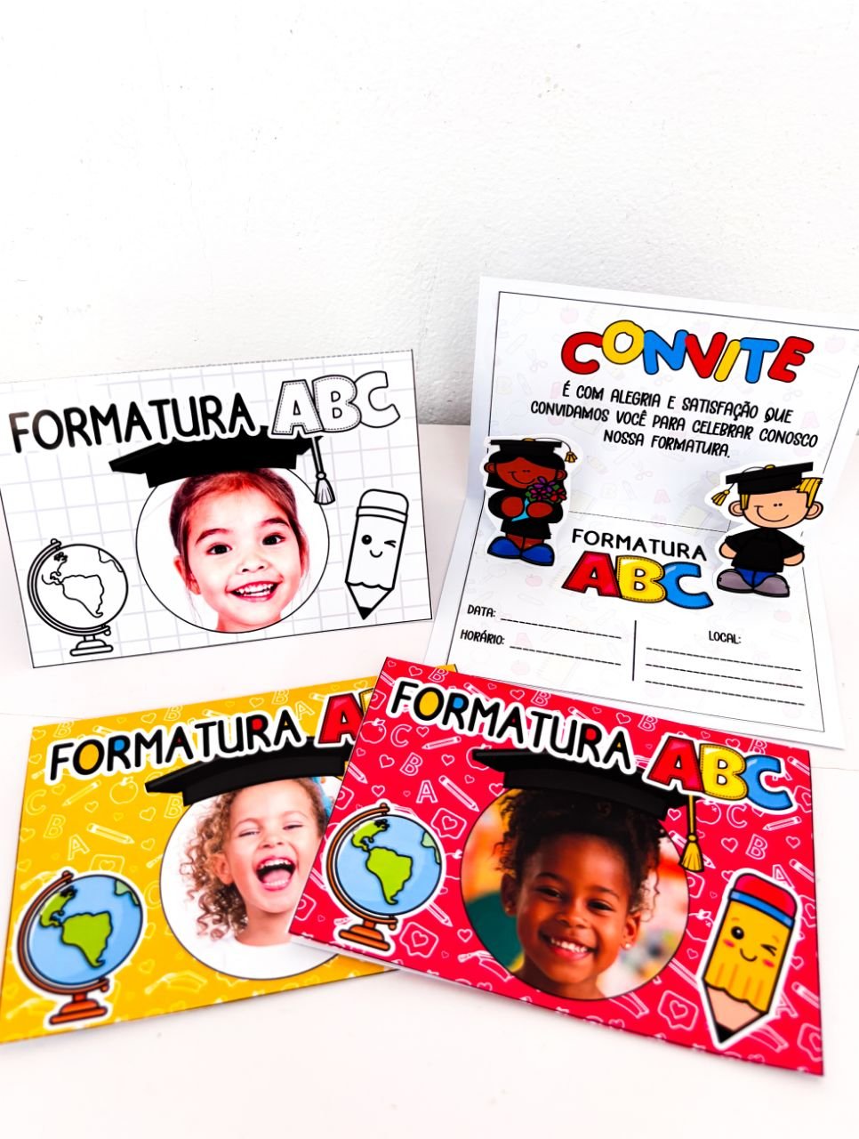 ✨ Convites 3D para Formatura do ABC 🎓 - Imagem 7