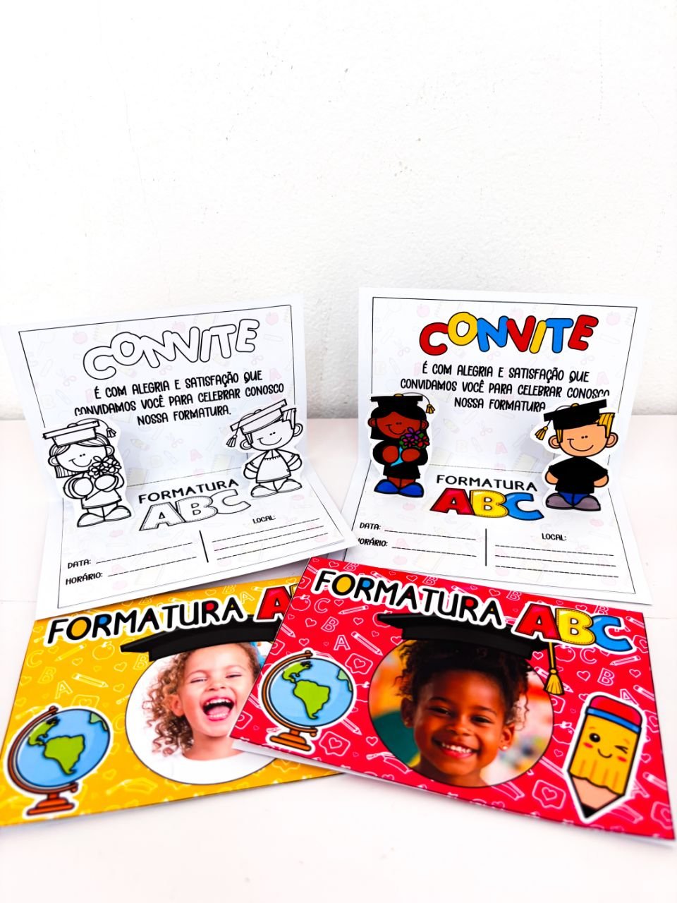✨ Convites 3D para Formatura do ABC 🎓 - Imagem 5