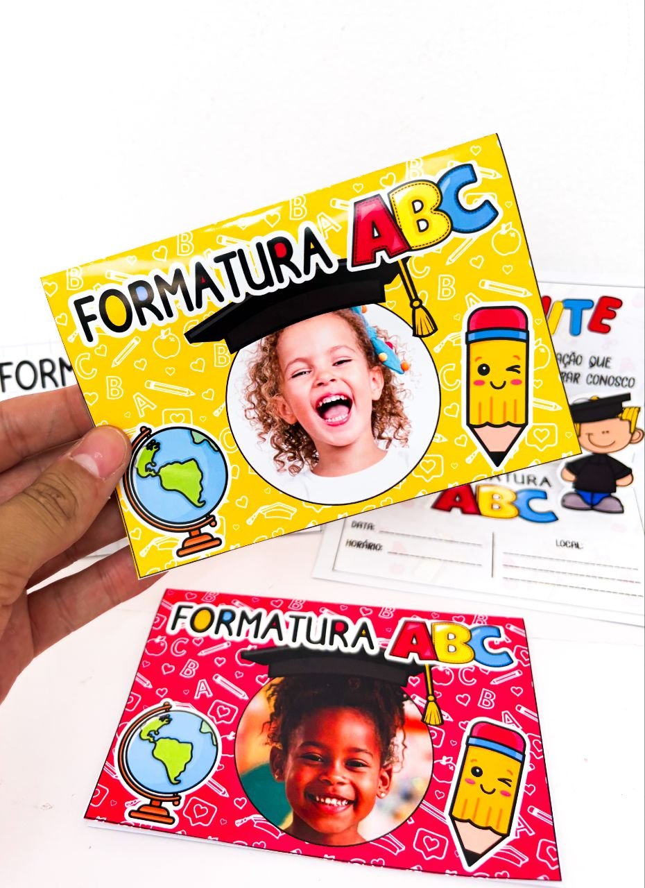 ✨ Convites 3D para Formatura do ABC 🎓 - Imagem 3