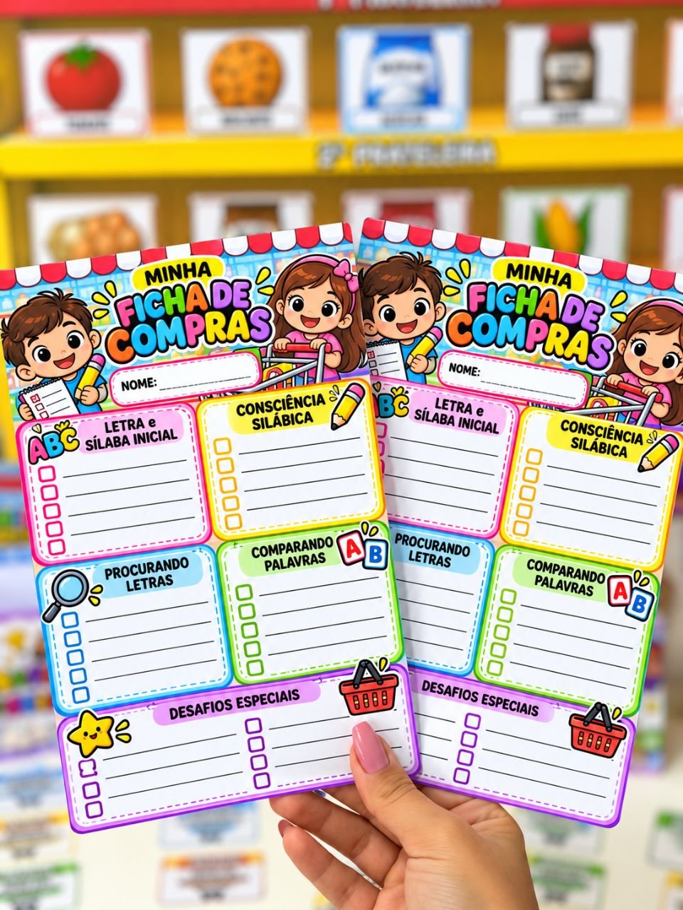 🛒✨Mercadinhodas Sílabas - Imagem 4
