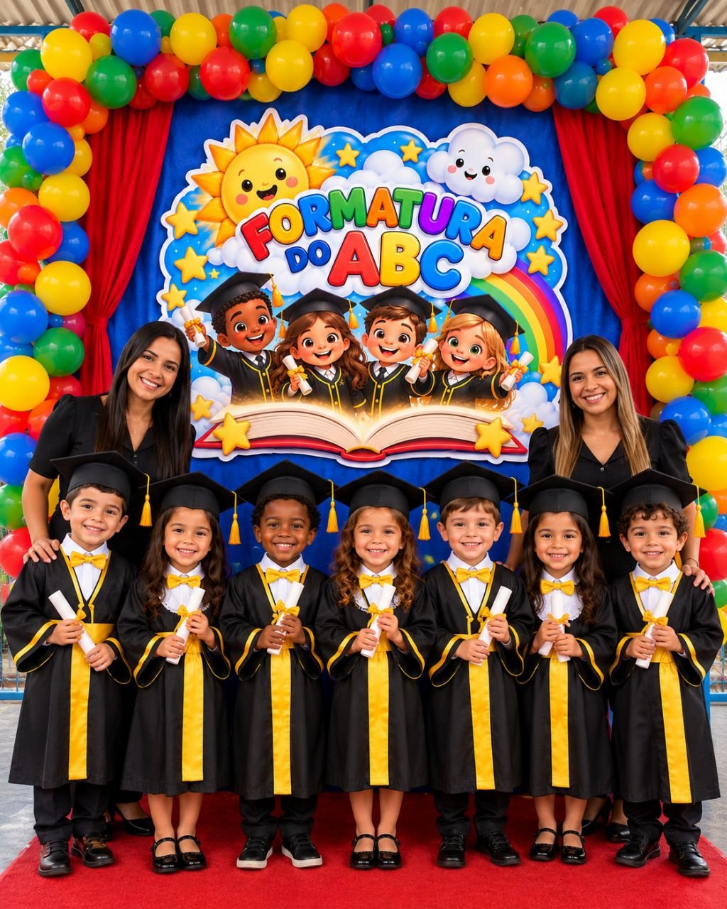 🎓🌈 PAINEL FORMATURA DO ABC - Imagem 6