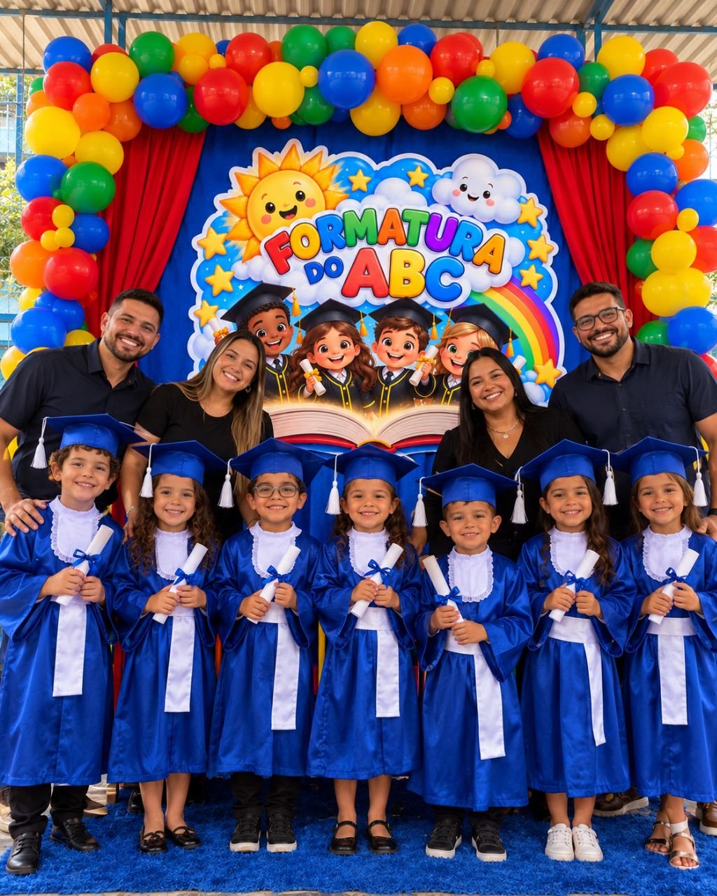 🎓🌈 PAINEL FORMATURA DO ABC - Imagem 5